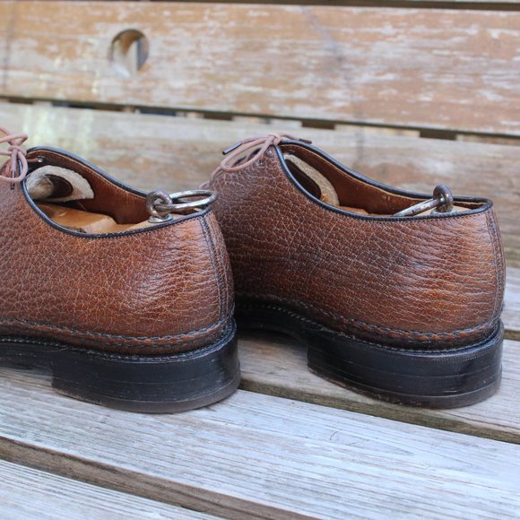 Vintage 80s Dack's Water Bison Wholecut Oxford, Made in Canada, Men's 7.5 E, EUC - Picture 5 of 14